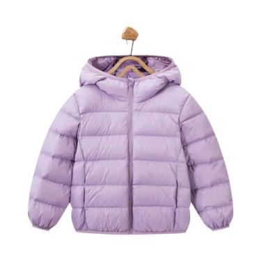 Imagem de Jaqueta Com Capuz Para Meninos E Meninas, Parka Leve De Inverno Com Pe