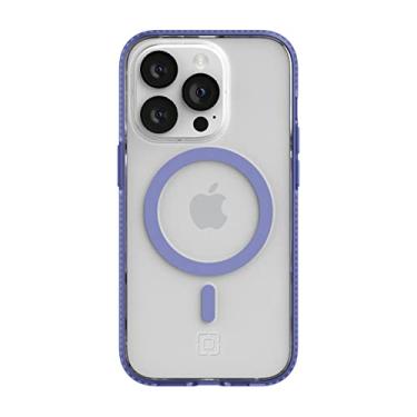 Imagem de Incipio Capa Idol para iPhone 14 Pro, proteção minimalista e sustentável – Lavanda enevoado/transparente (IPH-2029-MLC)