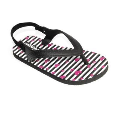 Imagem de Sandália Molekinha Menina Infantil Chinelo Bebê Confortável-Feminino