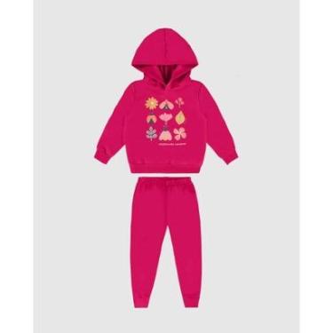 Imagem de Conjunto Infantil Moletom Menina Malwee Kids Ref. 126246-Feminino