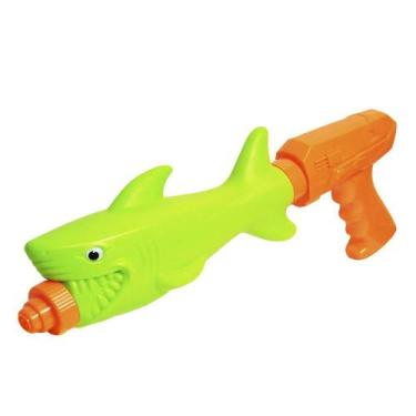 Imagem de 01 Pistola Lançador De Água Splash Tubarão - Lança Agua DM - DM Toys, 