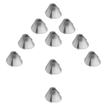 Imagem de Cúpulas de tulipa para aparelho auditivo com protetores de cera para receptor padrão GN Resound Sure Fit - Acessórios de aparelho auditivo invisíveis e confortáveis atualizados para som claro (pacote