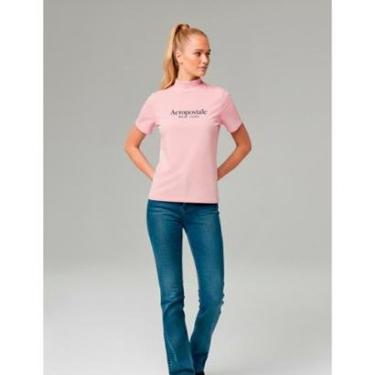 Imagem de Camiseta Manga Curta Feminina Silkada Aéropostale-Feminino