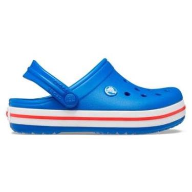 Imagem de Sandália crocs crocband clog kids blue bolt-Masculino