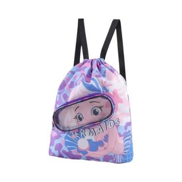 Imagem de Bolsa De Natação Impermeável Unissex Com Estampa De Desenho Animado, B