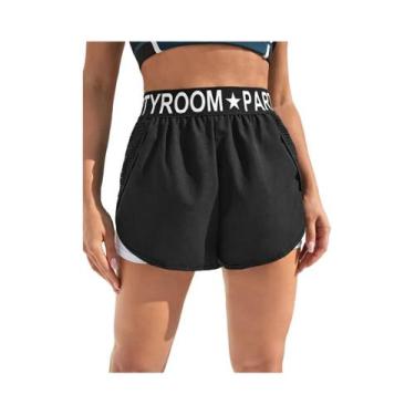 Imagem de Shorts Femininos Leves E Respiráveis Para Corrida, Treino E Fitness Co