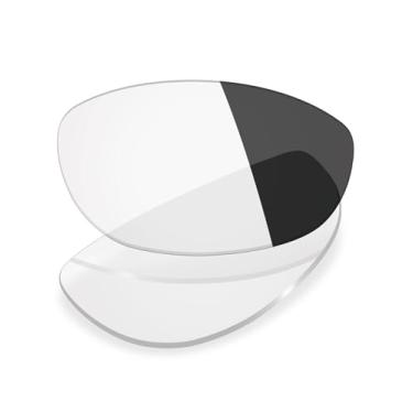 Imagem de Mryok Lentes de reposição UV400 para óculos de sol Oakley Straight Jacket 1999, HD Polarized, proteção UV, resistente a impactos e ajuste perfeito - Adapte cinza fotocromático