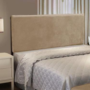 Imagem de Cabeceira Solteiro Cama Box 90cm Painel Clean Suede M11 - D'Rossi - DR