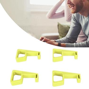 Imagem de Suporte para Os Pés de Suporte do Console, Estável e Antiderrapante, Resfriamento Eficaz, Durável (Amarelo)