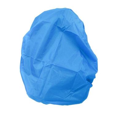 Imagem de Capa De Chuva Para Mochila Impermeavel Motoboy Viagem Mala Elastico Azul