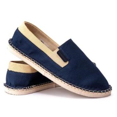 Imagem de Alpargata Unissex Com Elástico Slip On Estilo e Conforto Tamanho Plus Size-Unissex