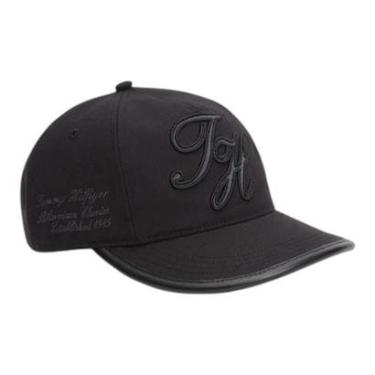 Imagem de Boné Tommy Hilfiger Script Elevated 5 Panel Masculino Preto-Masculino