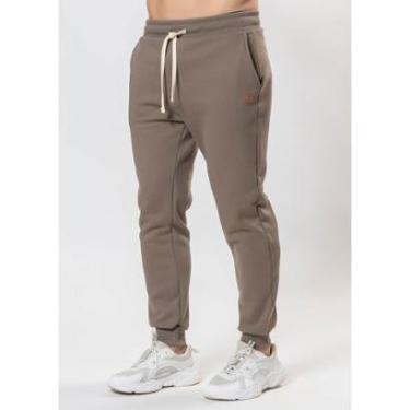 Imagem de Calça Moletom Masculina Básica Chumbo Eixo-Masculino
