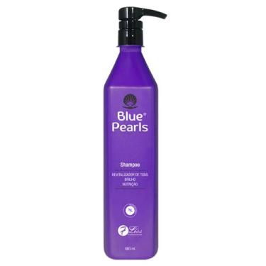 Imagem de Shampoo Blue Pearls 7 Liss 600ml Profis. - Neutraliza Reflexos Amarelo