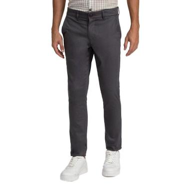 Imagem de Calça Sarja Masculina Docthos Easy Cinza - 110017-Masculino