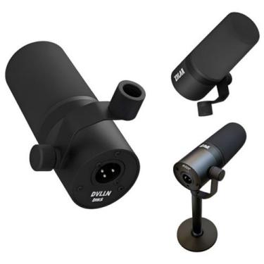 Imagem de Microfone com Fio Dylan para Podcast Dm-5