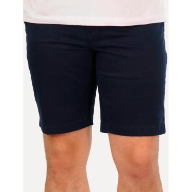 Imagem de Bermuda Tommy Hilfiger Masculina Sarja Brooklyn 9in Azul Marinho-Masculino