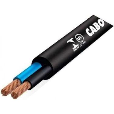 Imagem de Cabo PP 2x1,50 mm Flexível 1m para Eletrodomésticos - Importado