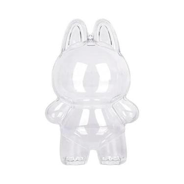 Imagem de Capa Protetora De Acrílico Para Boneca Labubu V1 V2 V3 V4 Com Chaveiro