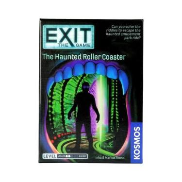 Imagem de Jogo De Tabuleiro De Terror Exit Card: Cabana Abandonada, Montanha-Rus