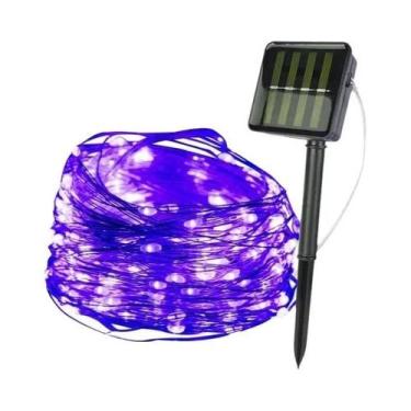 Imagem de Luzes De Fada LED Solares Para Exterior, À Prova d'Água, Guirlanda Dec