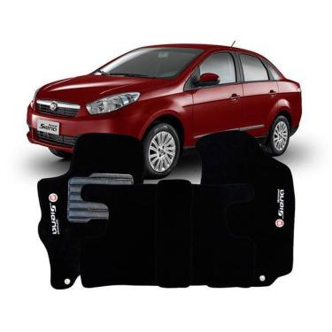 Imagem de Tapete Automotivo Carpete Forracação Fiat Grand Siena