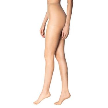 Imagem de Meia Calça Invisivel Loba Fina Fio 6 5870-002, Praline, P