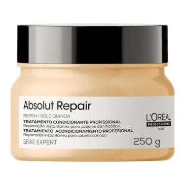 Imagem de Máscara Absolut Repair Serie Expert 250ml Loreal Com Quinoa Dourada Nu