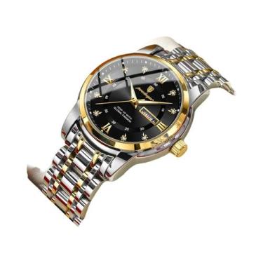 Imagem de Relógio De Quartzo Masculino Esportivo Luminoso À Prova d'Água De Luxo