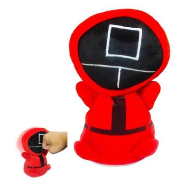 Imagem de Brinquedo Bicho De Pelúcia Round Squad Com Som - FenixCv