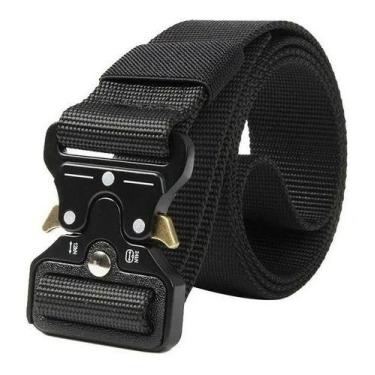Imagem de Cinto Com Fivela De Engate Rápido - MOONBIFFY, Preto, 125 cm