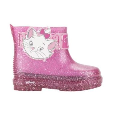 Imagem de Galocha Grendene Disney BFF Gata Marie Rosa Glitter - Grendene Kids, 2