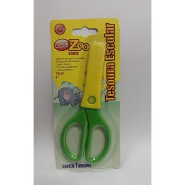 Imagem de Tesoura escolar kaz zoo