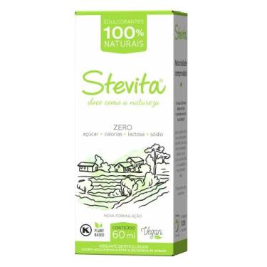 Imagem de Adoçante Dietético Líquido Stevia 60ml - Stevita