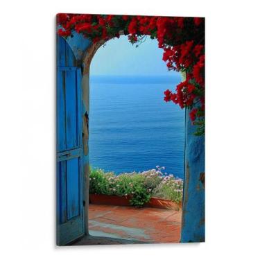Imagem de Quadro Mar Infindo Além do Portal Florido - Mioquadros, 60x40 cm, Bord