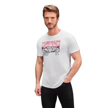 Imagem de Camiseta Estampada Ele Vibra Flamengo Reserva-Masculino