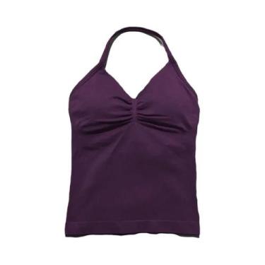 Imagem de Sutiã Esportivo Feminino Sexy Com Costas Abertas, Respirável E Elástic