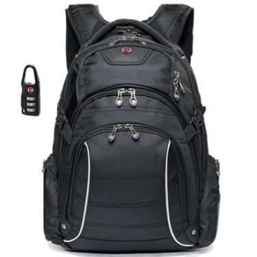 Imagem de Mochila Swissport Executiva Notebook C/ Capa de Chuva 30 Litros-Unissex