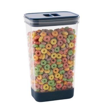 Imagem de Pote Hermético 3200ml Porta Mantimento Cozinha Empilhável