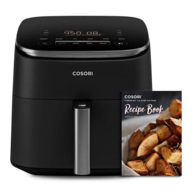 Imagem de Fritadeira Air Fryer COSORI TurboBlaze 6L - Compacta e Cinza Escuro, C