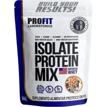 Imagem de Suplemento Em Pó Profit Labs Isolate Protein Mix Whey Sabor - Congratu