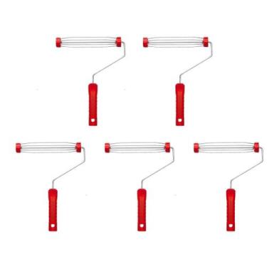 Imagem de Suporte Garfo Gaiola Para Rolo Pintura 23cm Atlas Kit 2, 4, 5 Unidades