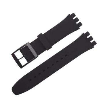 Imagem de Pulseira De Silicone Colorida 16mm-20mm, Strap De Borracha À Prova d'Á