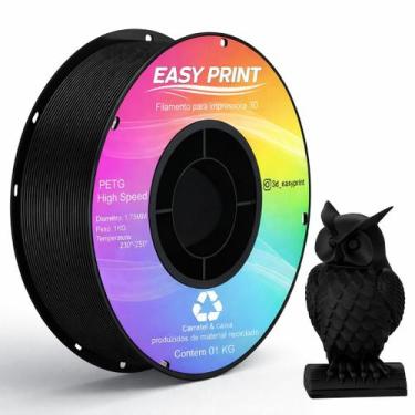 Imagem de Filamento Petg 1,75MM Para Impressão 3d Rolo 1kg Easy Print 3d Premium