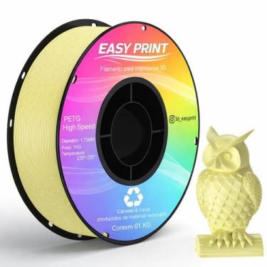 Imagem de Filamento Petg 1,75MM Para Impressão 3d Rolo 1kg Easy Print 3d Premium