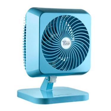 Imagem de Ventilador De Mesa ou Parede 40cm 140W 127V AZUL Oscilante Delta Turbi