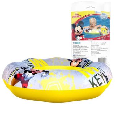 Imagem de Boia Infantil Circular Com Fralda Personagens Disney 56cm - Etilux, Mi