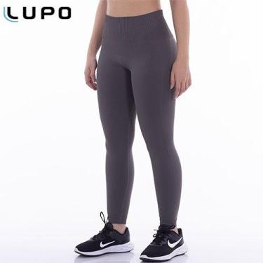 Imagem de Calça Legging Academia alta compressão Lupo Sport, Chumbo, G