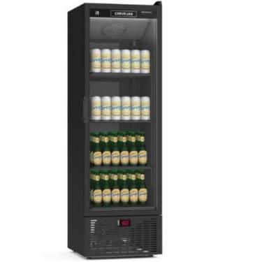 Imagem de Visa Cooler Cervejeira Porta de Vidro 250 Litros Ar forçado VCCE-250P 