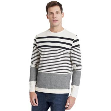 Imagem de Camiseta Aramis Fio Tinto Bege IN23 Masculino, GG